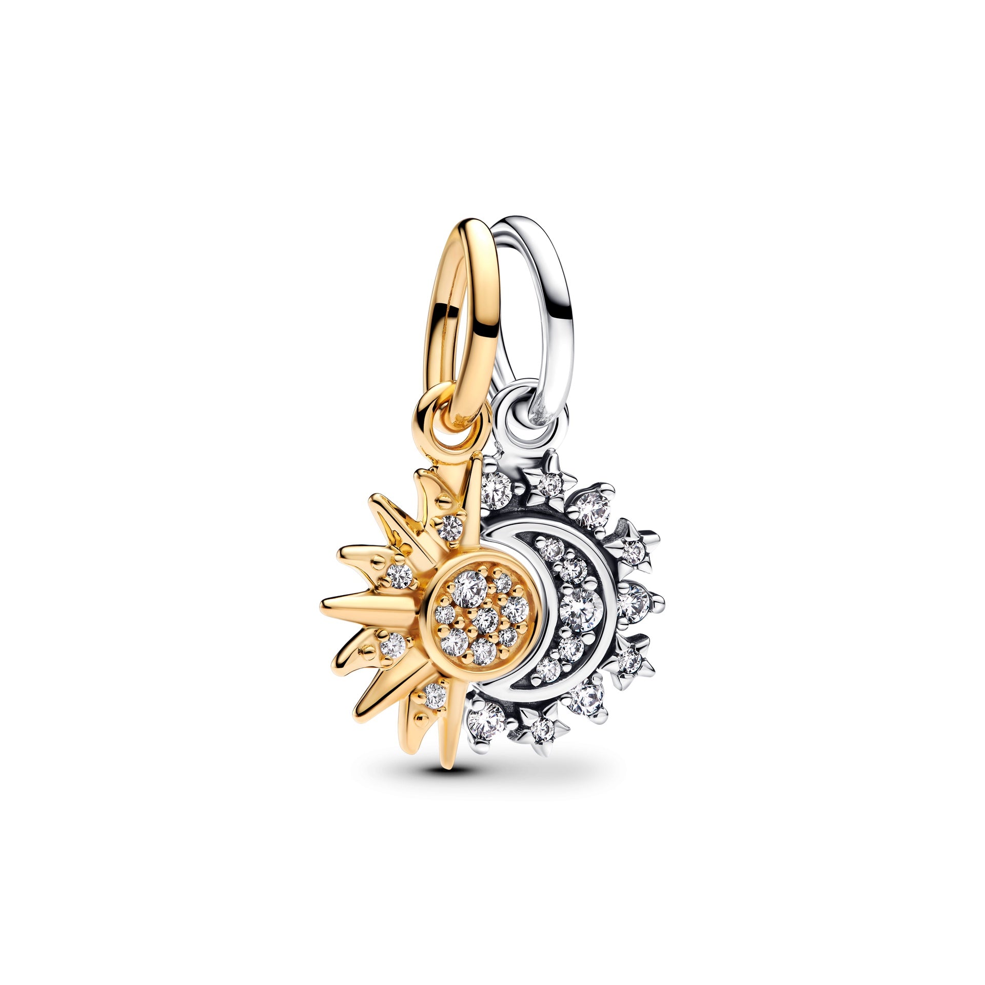 Pandora Splittable Sun & Moon Dangle Charm – Elisa Ilana