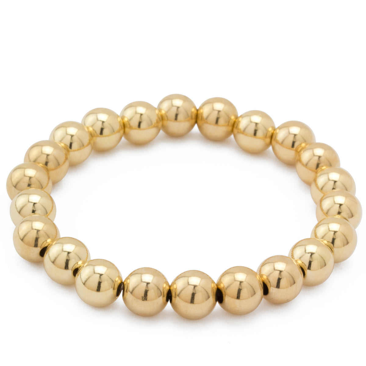 14kt Gold-filled 6MM Stretch Bracelet