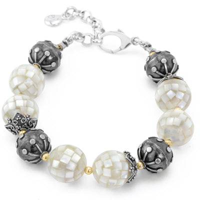 The Goddess Collection Mother of Pearl Bracelet
