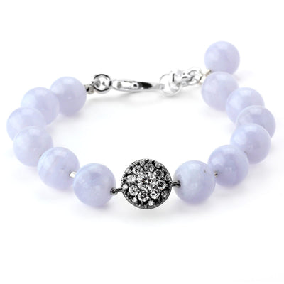 Lollies Blue Lace Agate Bracelet 345436