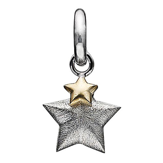 STORY by Kranz & Ziegler Sterling Silver with 18KT Gold Plated Star Charm RETIRED ONLY 1 LEFT! 339311