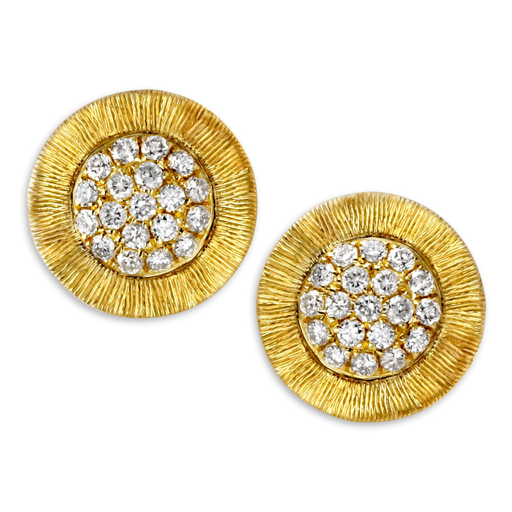 Grande Mini Diamond Earrings-336545