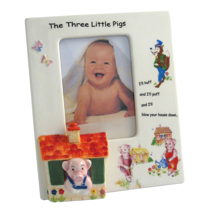 Three Little Pigs Picture Frame