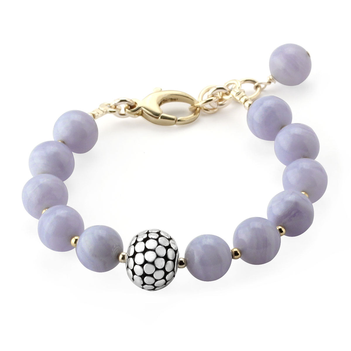 Lollies Blue Lace Agate Bracelet-348745