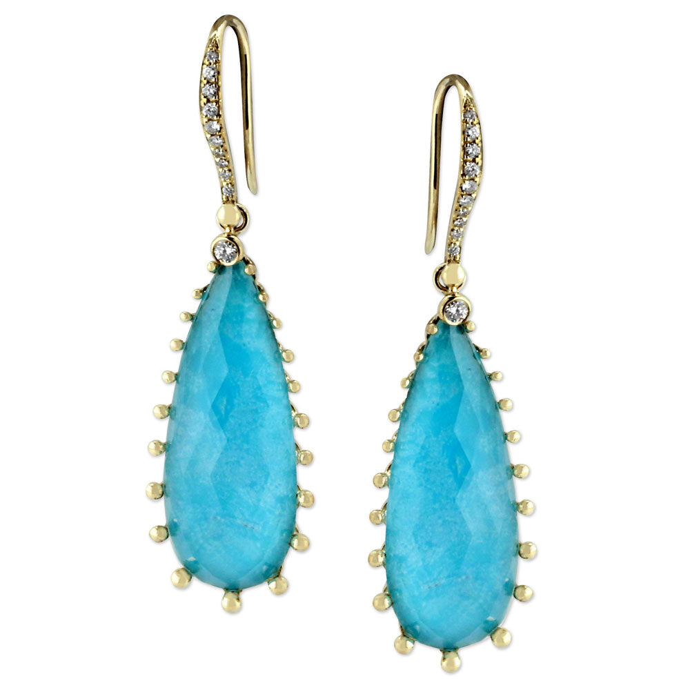 Turquoise Earrings-345577