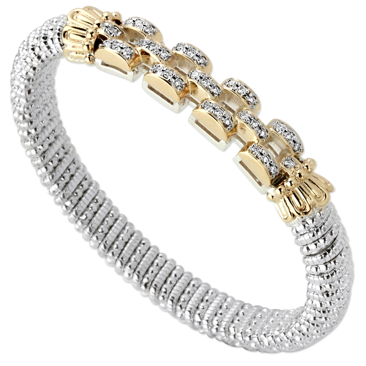 Chain Link Diamond Bracelet-344940