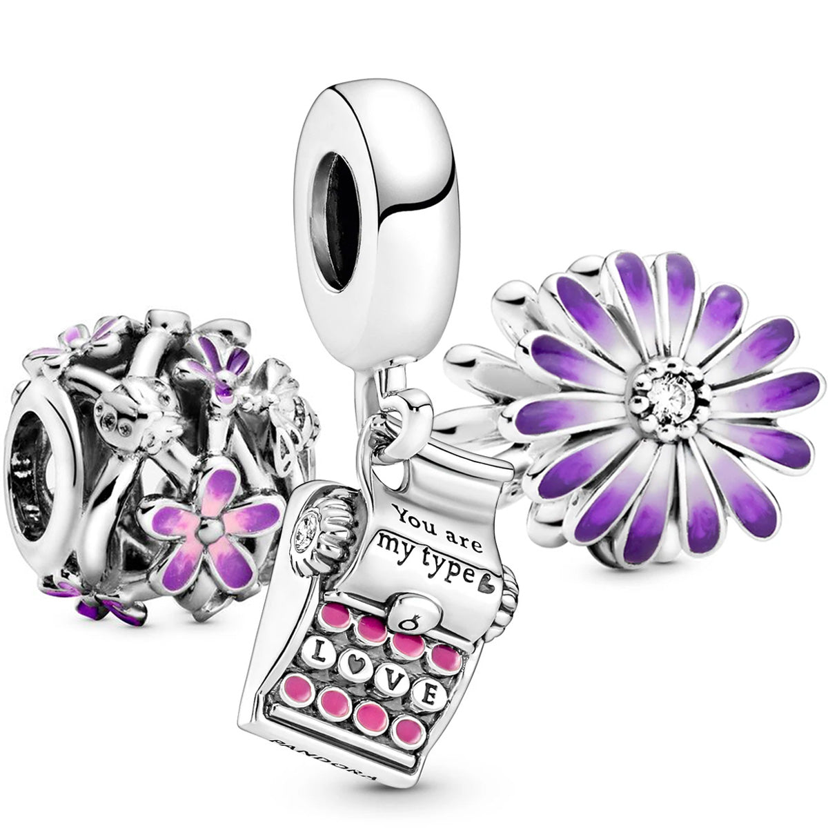 "From Your Secret Admirer" Charm Set