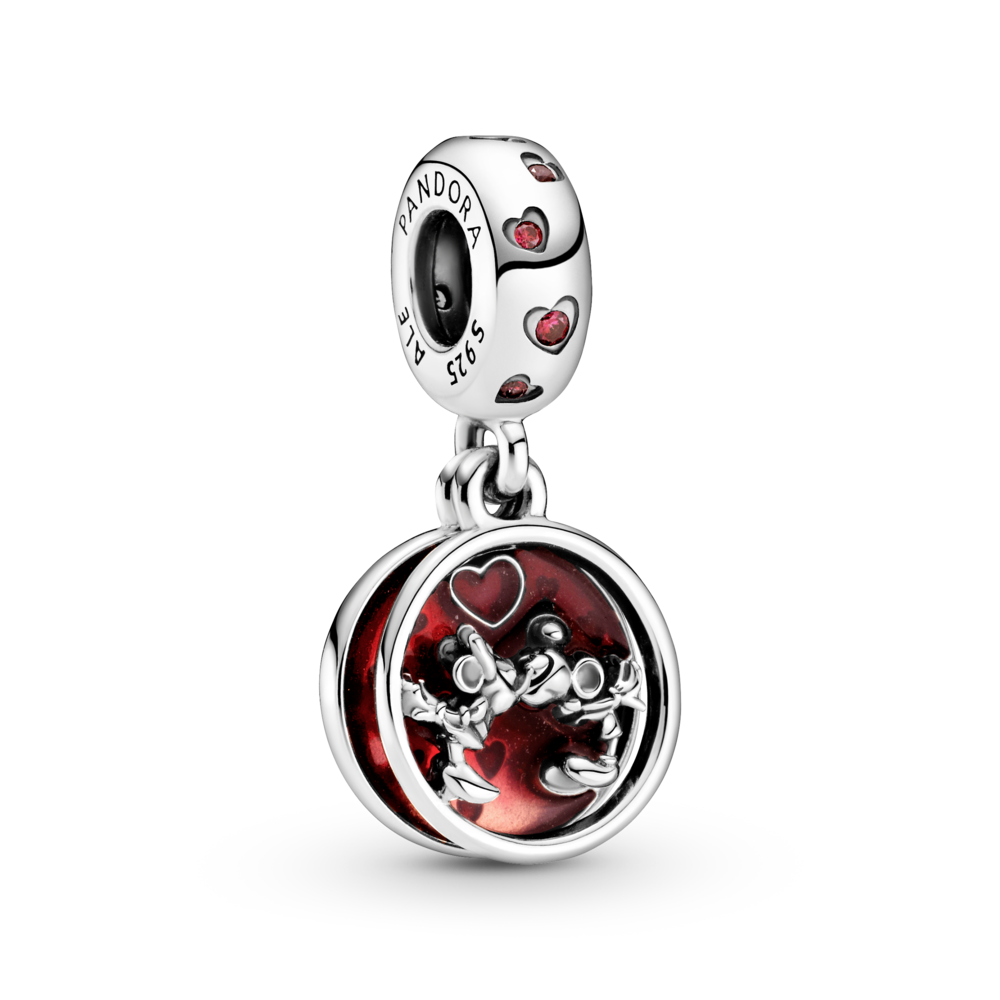Pandora Disney Mickey & Minnie Kiss Dangle Charm - Final