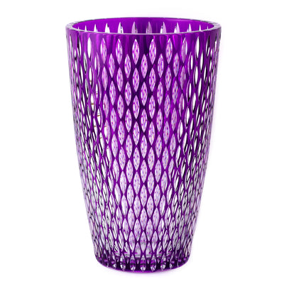 Amethyst Raindrop 10" Vase