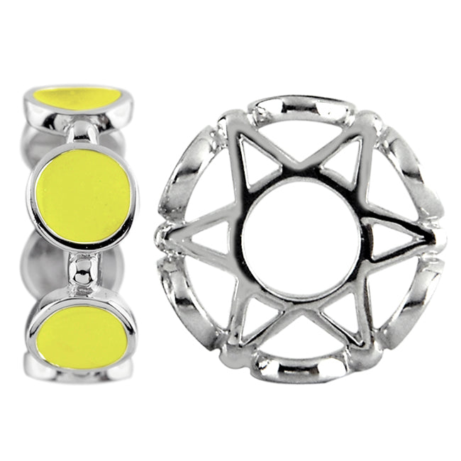 Storywheels Yellow Circle-Shaped Charm Wheel-344457