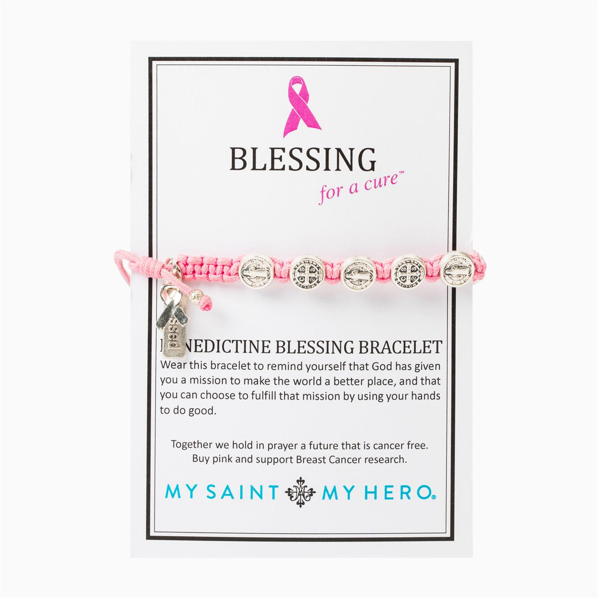 Pink Blessing for a Cure Bracelet