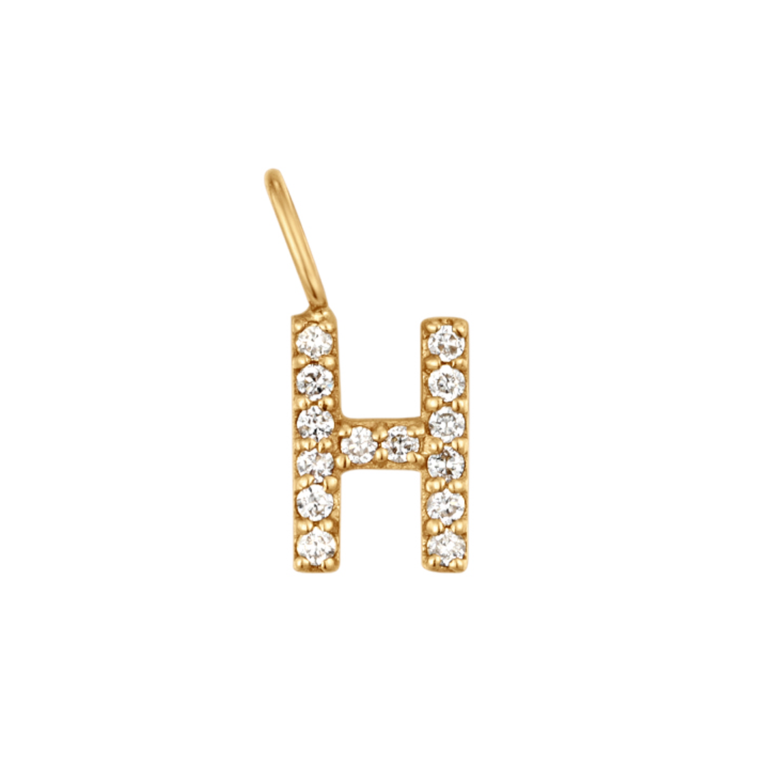 H | Diamond Initial Charm