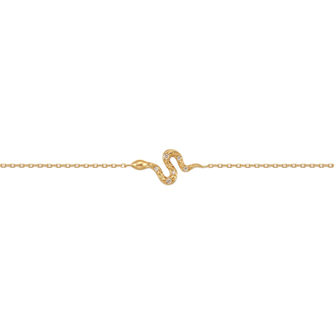 NEFERTITI | Diamond Snake Bracelet