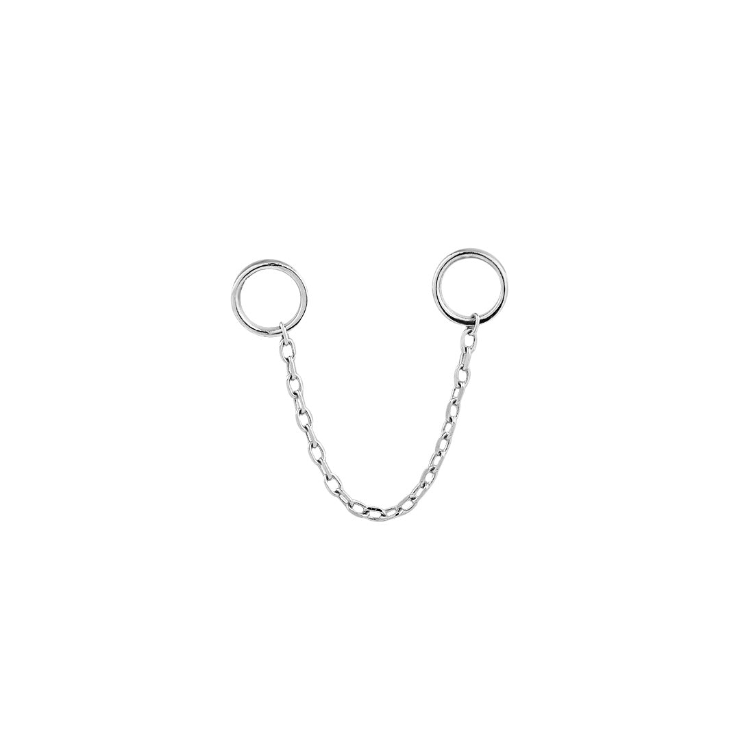 LINK | Dual Ring Chain Charm