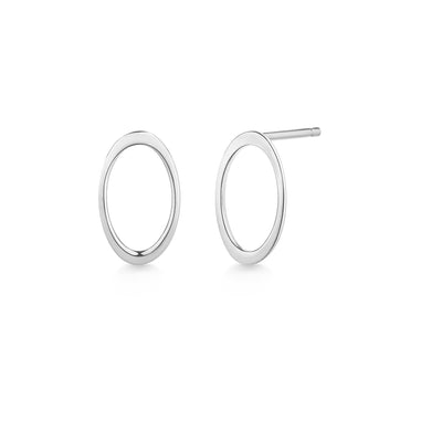 IRENE | Open Oval Earrings