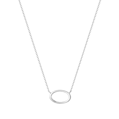 IRENE | Open Oval Necklace