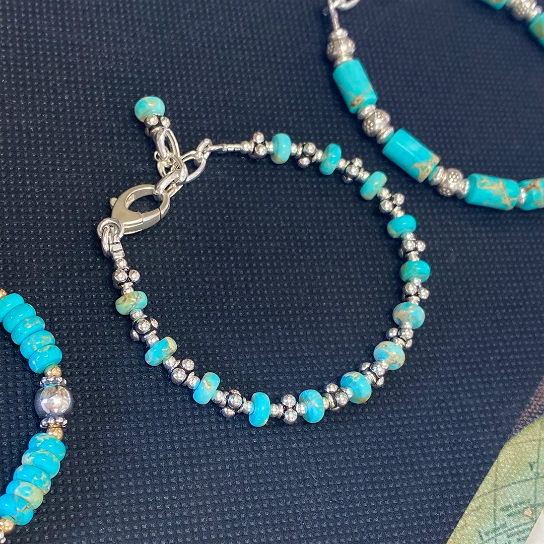 Arizona Turquoise & Sterling Silver Bracelet