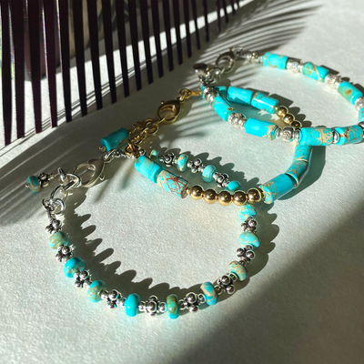 Arizona Turquoise & Sterling Silver Bracelet