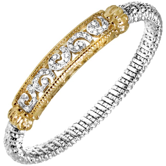 Swirls Diamond Bracelet-338591
