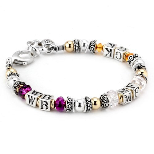 Initials Style Mothers Bracelet 7177B-237376