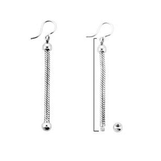 Galatea Snake Chain Earrings-338953