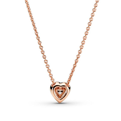 Pandora Elevated Heart Necklace