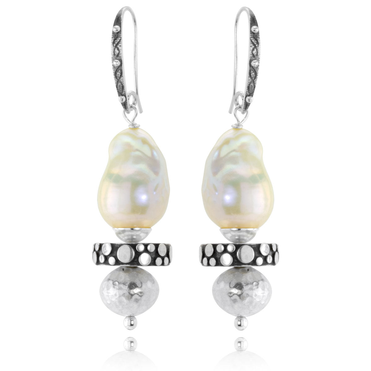 The Goddess Collection Baroque Pearl Earrings
