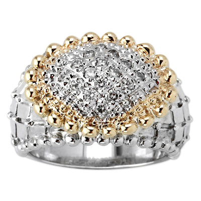 Quilted Diamond Ring-345390