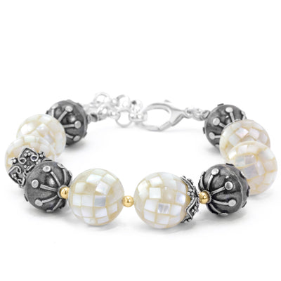 The Goddess Collection Mother of Pearl Bracelet