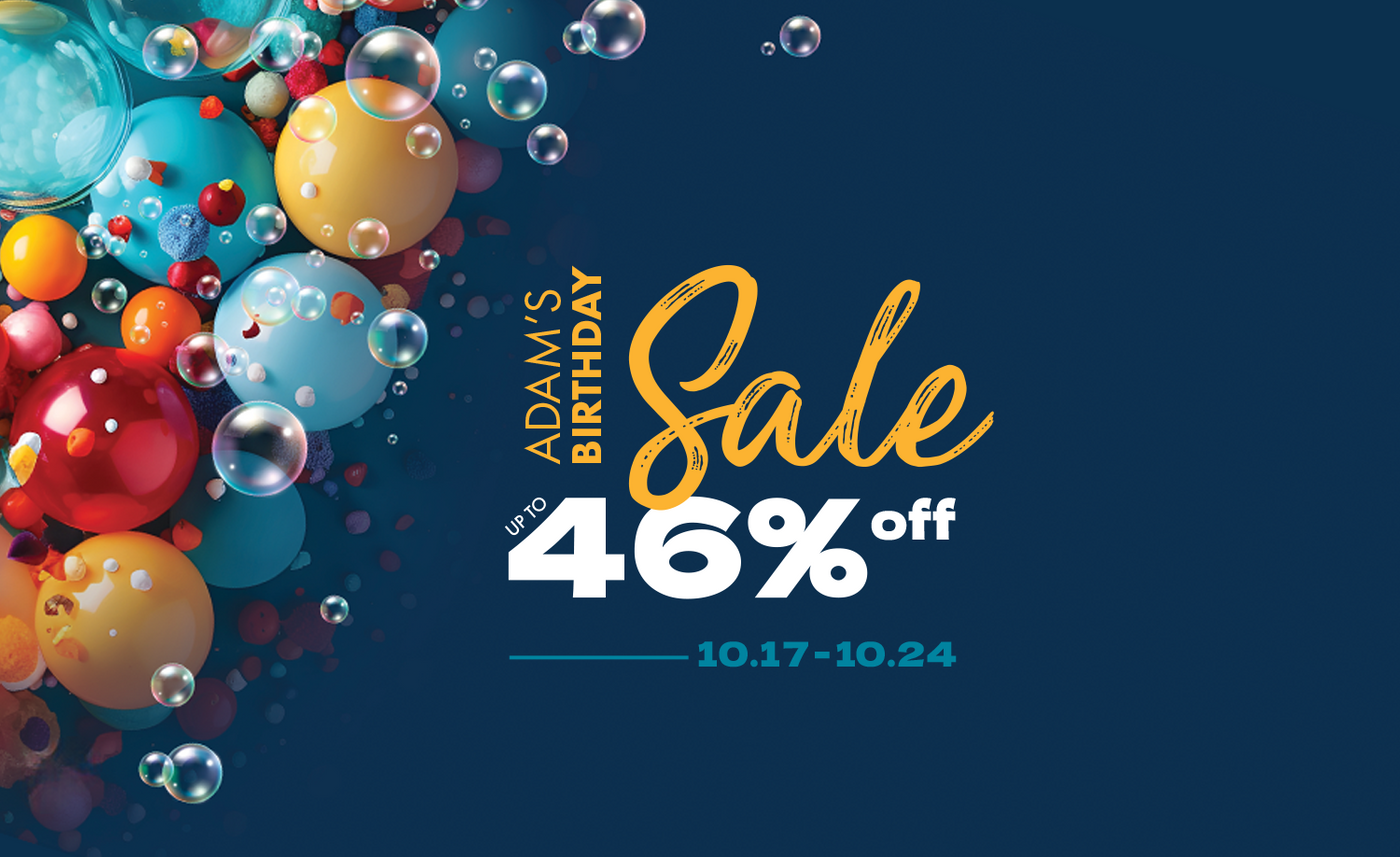 Shop Adam's Birthday Sale ~ Limited-Time Event!