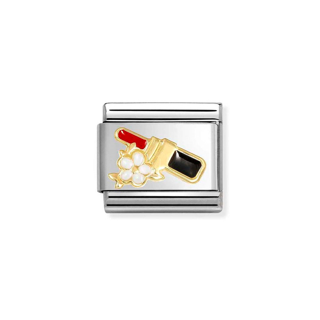 Composable Classic Link, Red Lipstick with Flower