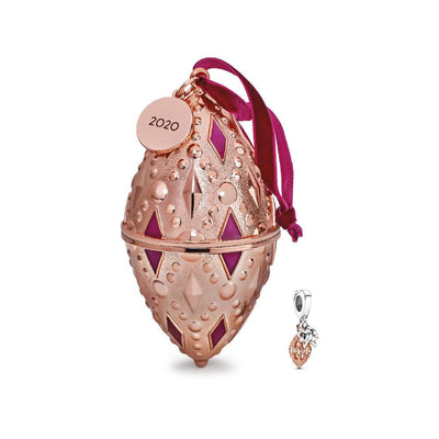 Pandora 2020 Limited Edition Holiday Ornament "A Year To Remember??" Gift Set