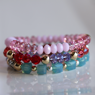Pink Crush Stretch Bracelet