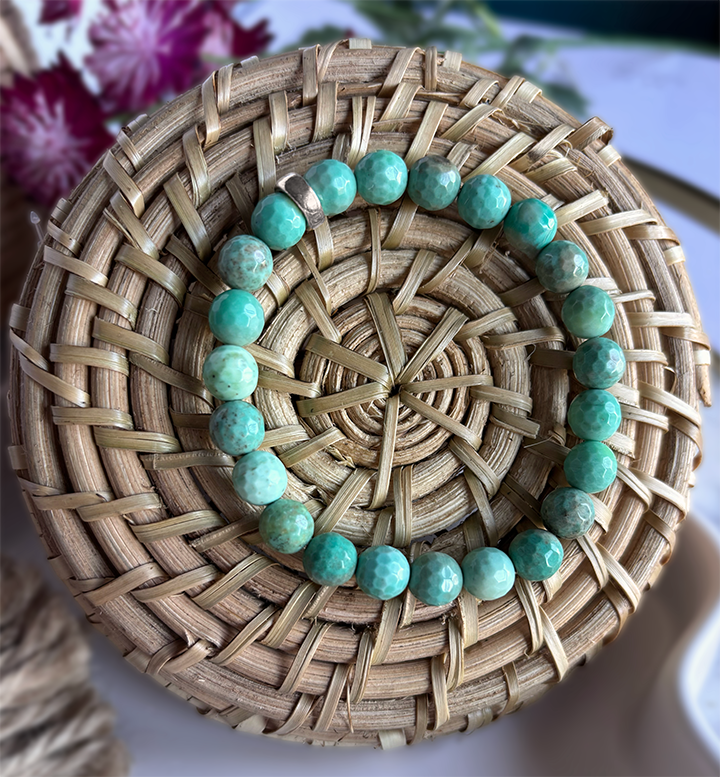 6mm Agate Stretch Bracelet