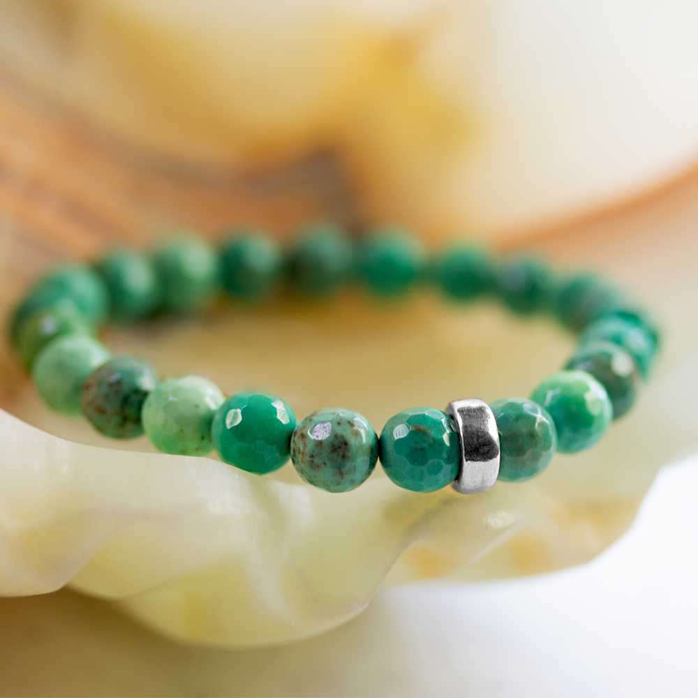 6mm Agate Stretch Bracelet