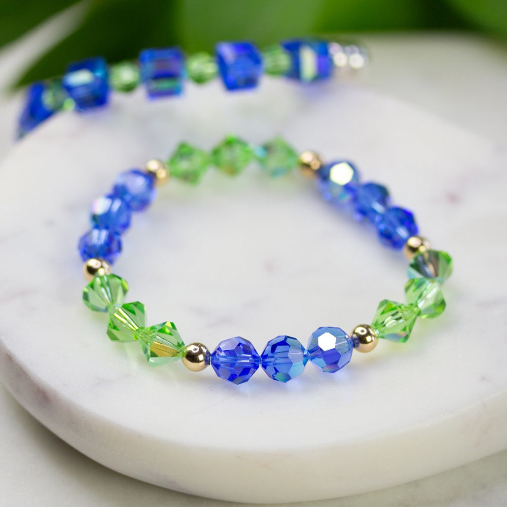 Serene Ocean Stretch Bracelet