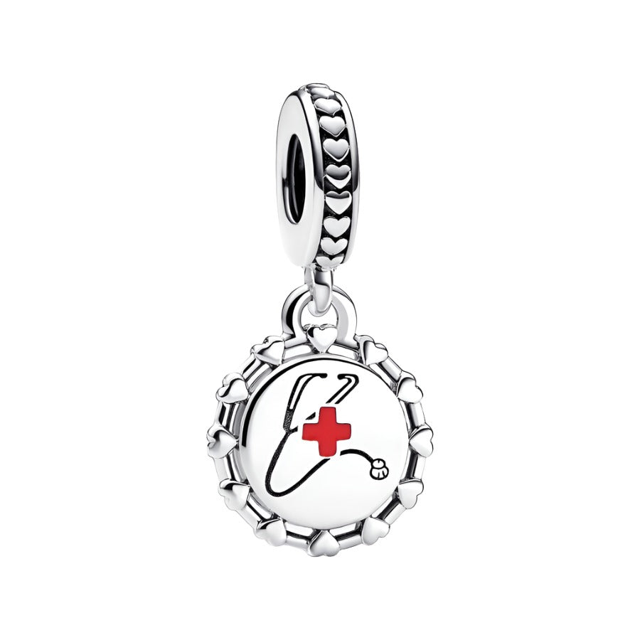 Pandora Stethoscope Engravable Dangle Charm