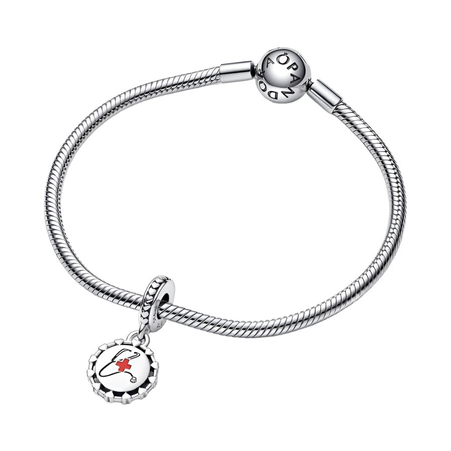Pandora Stethoscope Engravable Dangle Charm