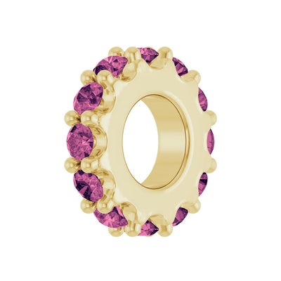 14K Birthstone Wheels