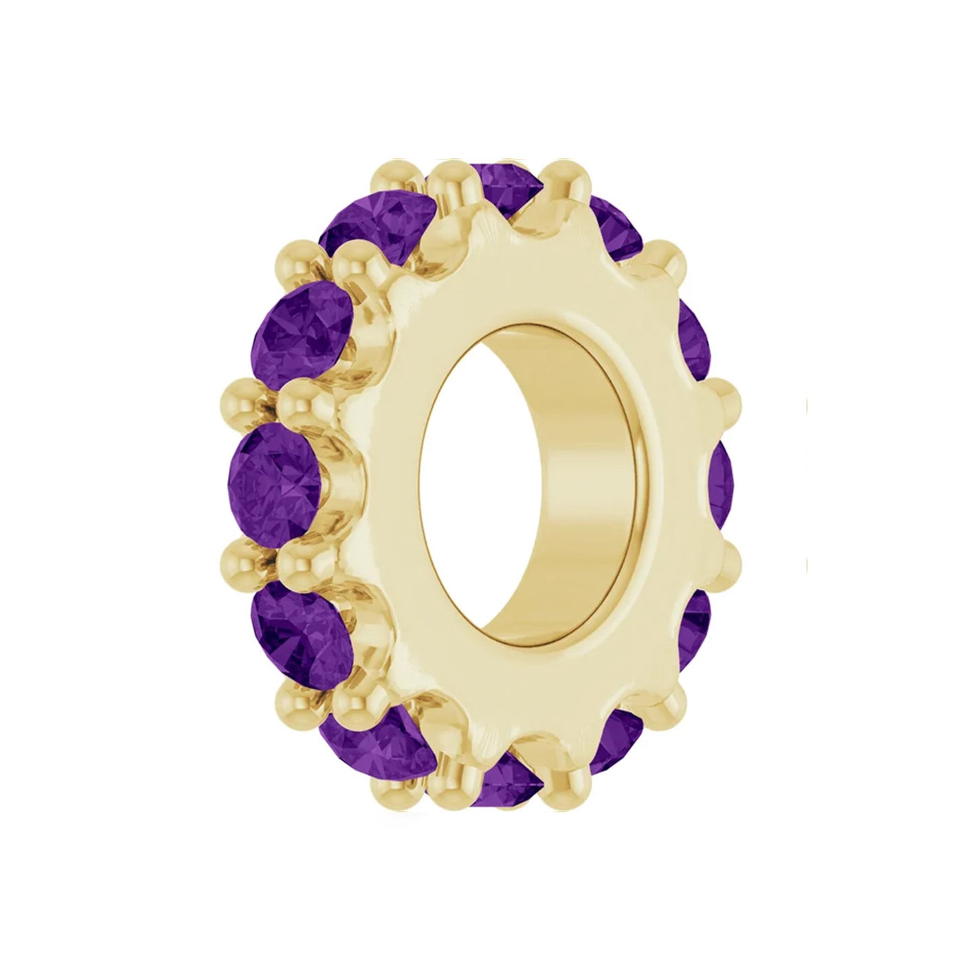 14K Birthstone Wheels