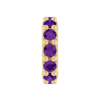 14K Birthstone Wheels