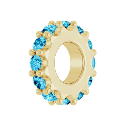 14K Birthstone Wheels