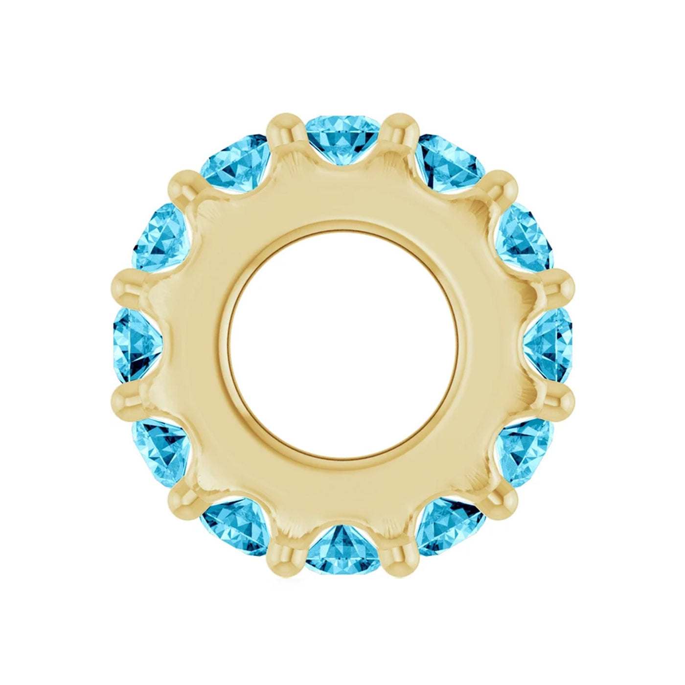14K Birthstone Wheels