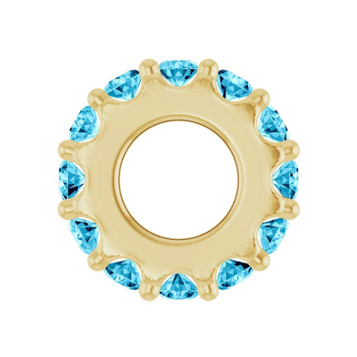 14K Birthstone Wheels