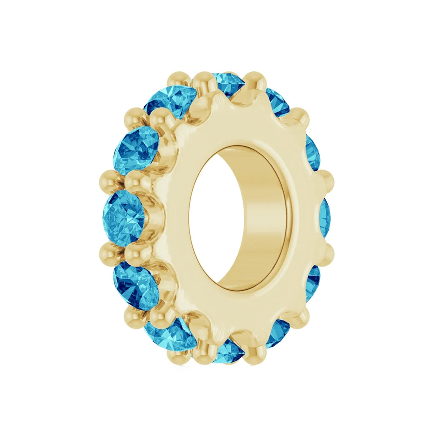 14K Birthstone Wheels