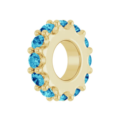 14K Birthstone Wheels