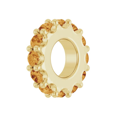 14K Birthstone Wheels