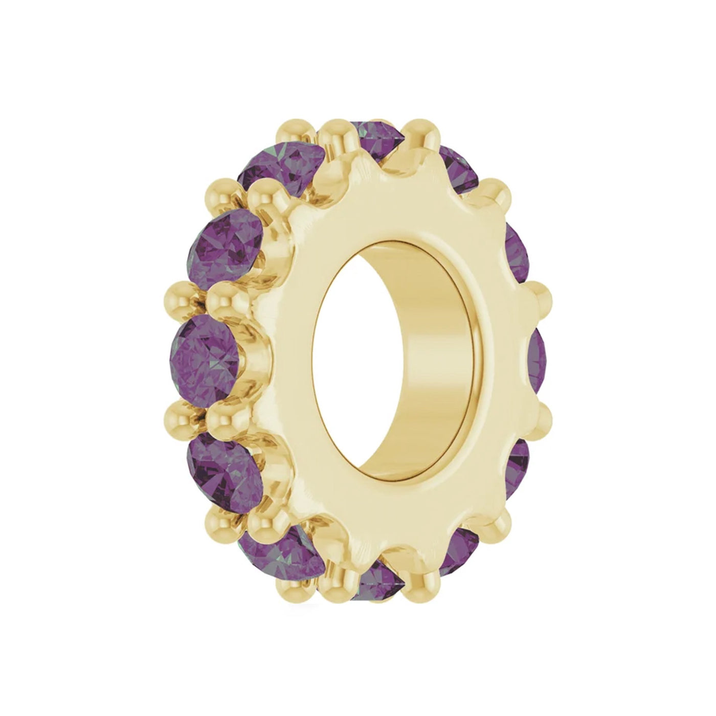14K Birthstone Wheels
