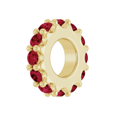 14K Birthstone Wheels