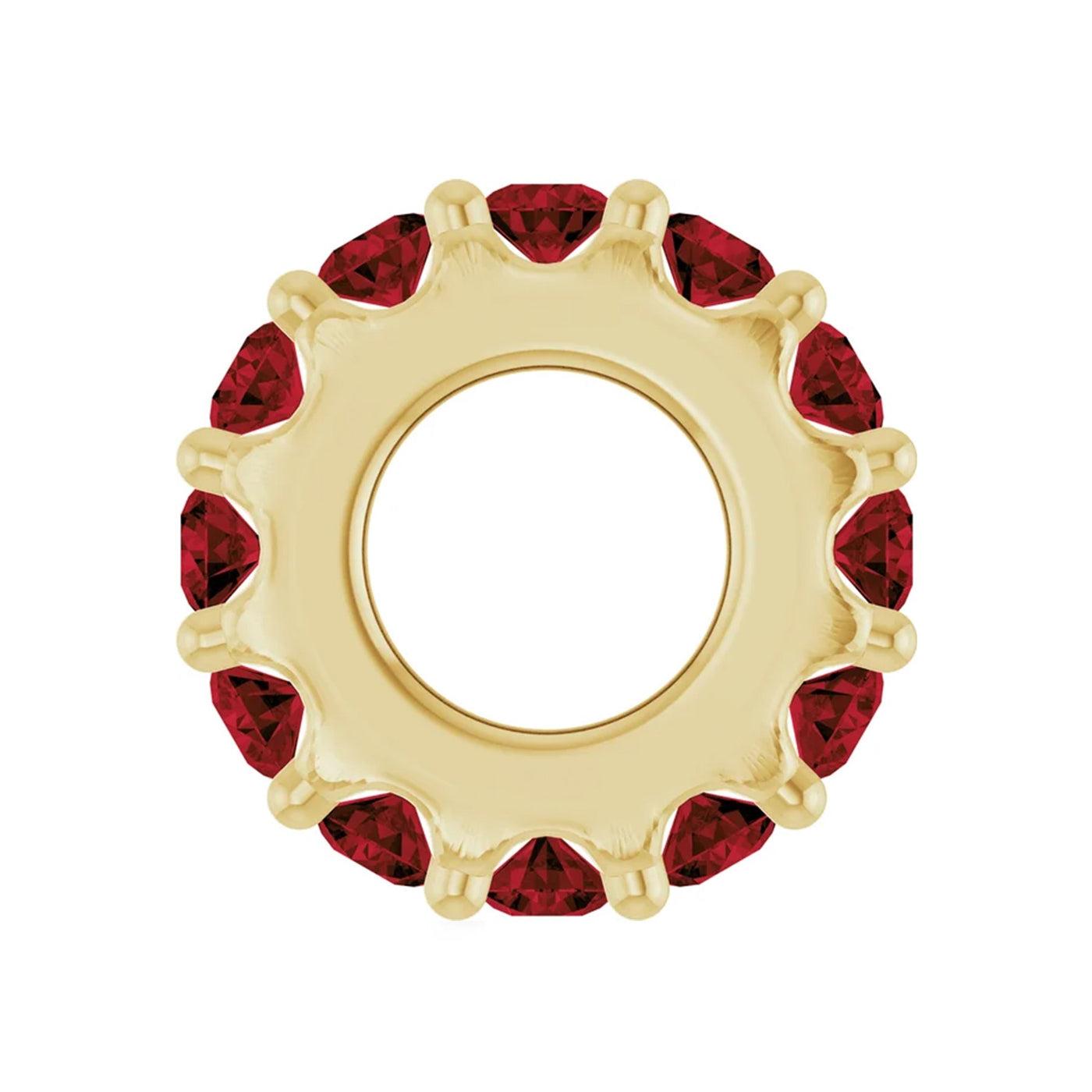 14K Birthstone Wheels